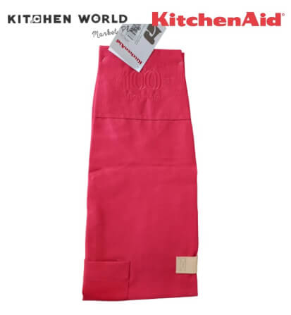 ผ้ากันเปื้อนทวิลคอตตอน 100% KITCHENAID AP009514WPKA สีแดง_6
